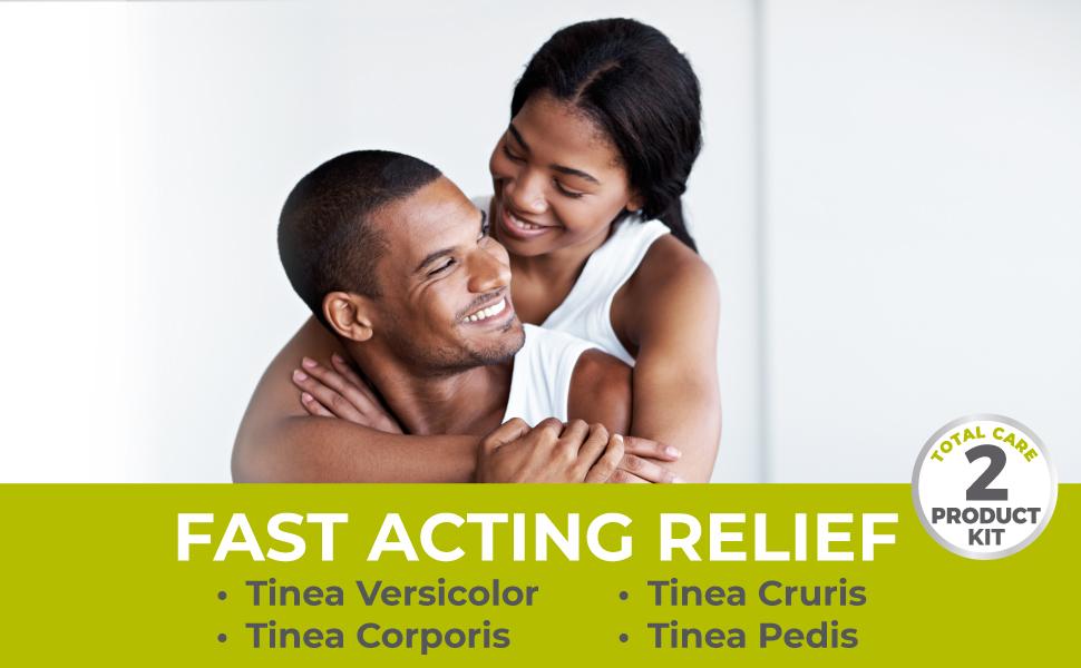 terrasil Tinea Versicolor Treatment Cream + Tinea Soap 2-Product Kit Made in The USA, Clinically Proven 1% Clotrimazole. Antifungal Treats Most Ringworm & Fungal Infections. (.5oz Tube + 75g soap)