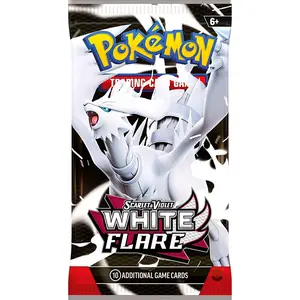 Pokemon Scarlet & Violet White Flare Booster Pack ENGLISH 10 Cards Trading Card Game
