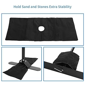 VINGLI Backdrop Stand, Heavy Duty Banner Stand Adjustable Trade Show Display Stand Step and Repeat Stand for Parties and Photography (10 x 8ft)