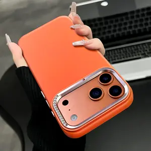 Vintage Dopamine Solid Color Phone Case - Soft-Touch & Shockproof for iPhone 17, 16, 15, 14, 13, 12, 11 Series - Retro, Vibrant & Protective.