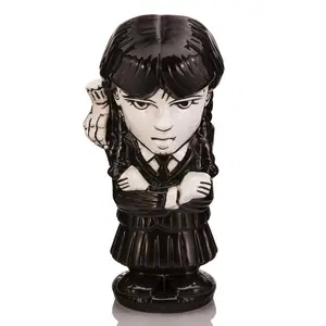 Geeki Tikis The Addams Family Wednesday Ceramic Mug | Holds 11 Ounces