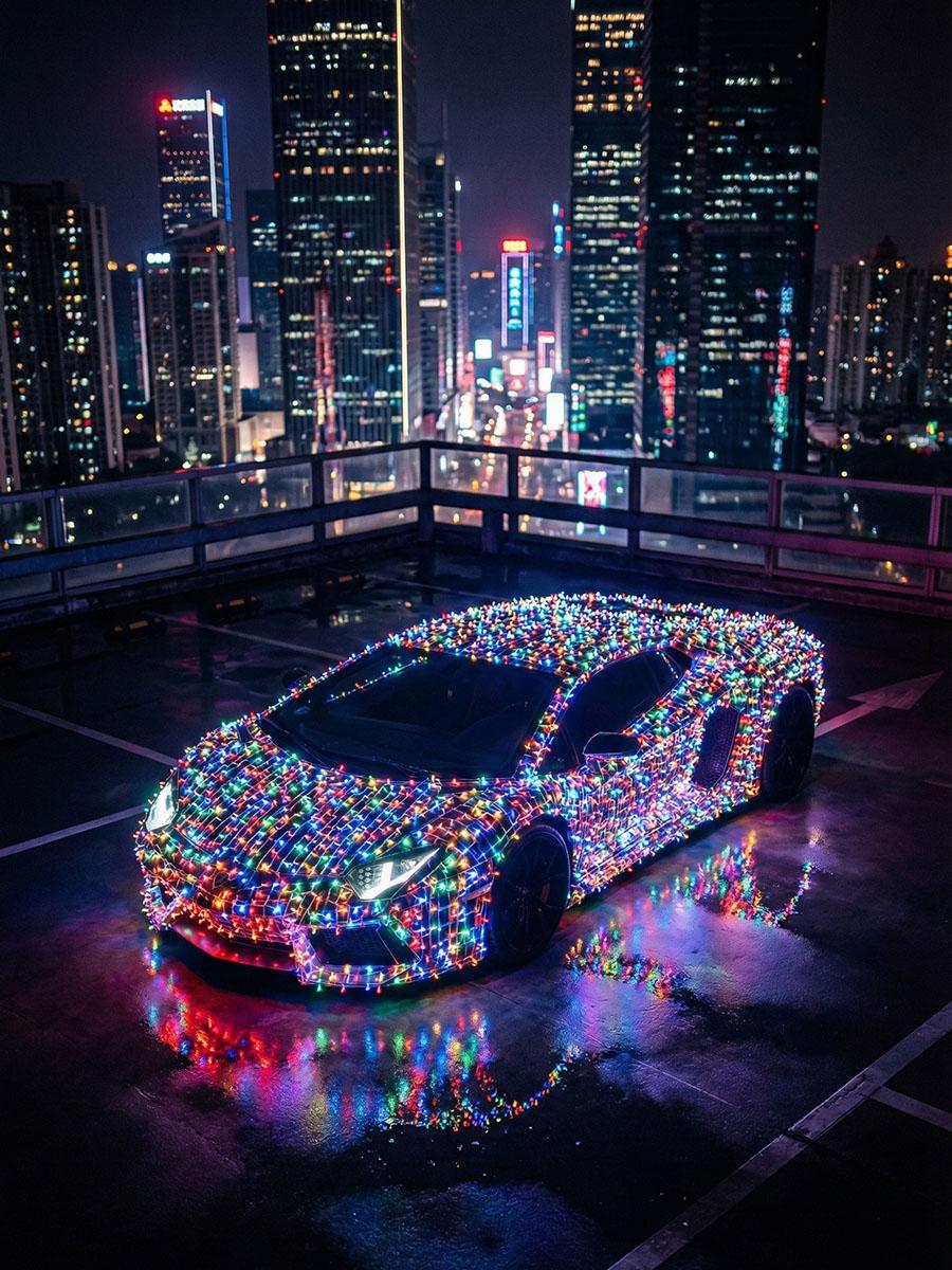 132FT/66FT LED Car Light String Multi-Color USB Plug Cool Light Source, Waterproof, Low Heat Ideal for Vehicle Decorations, Automotive Ambient Lighting, Christmas Car Lights 132FT/66FT LED Car Light String Multi-Color USB Plug Cool Light Source, Waterproof, Low Heat Ideal for Vehicle Decorations, Automotive Ambient Lighting, Christmas Car Lights