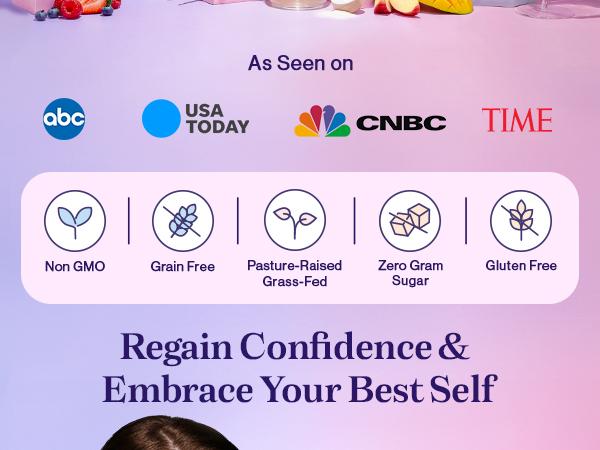 Fuel Multi Collagen Peptides 3 Packs - Hydrated Protein Peptides with Biotin, Resveratrol & Micro-Ingredient Vitamin C - Includes All Flavors - Edible Dietary