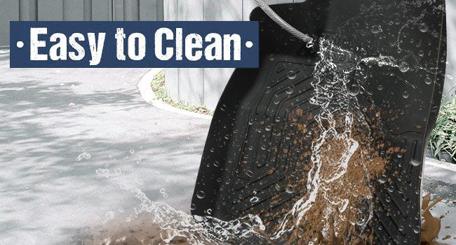 CROSSDESIGN Floor Mats Fit For 16-21 Honda Civic Sedan & Hatchback Coupe Liners All-Weather Protection Anti-Slip