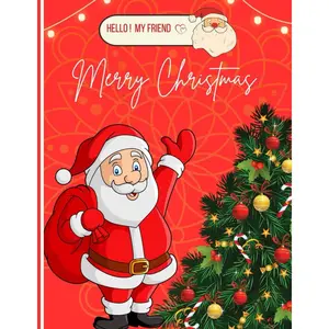 Christmas Activity Book: The Perfect Christmas Gift for Kids Ages 4–8! Paperback – October 27, 2025