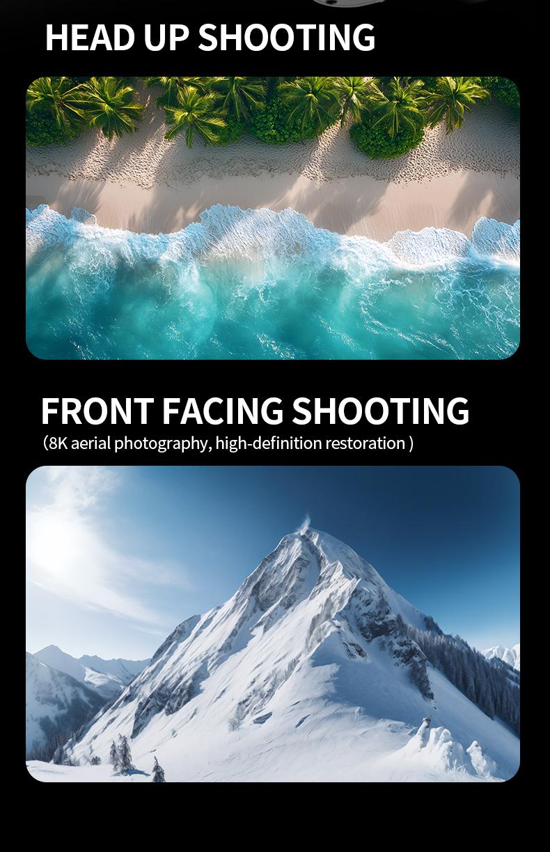 Drone MAX Upgraded RC Drone with Dual Batteries & 2.4" HD Display Remote, Dual-Camera System, Intelligent Obstacle Avoidance, Brushless Motor, Foldable Design – Night-Flight Ready for Adults & Beginners