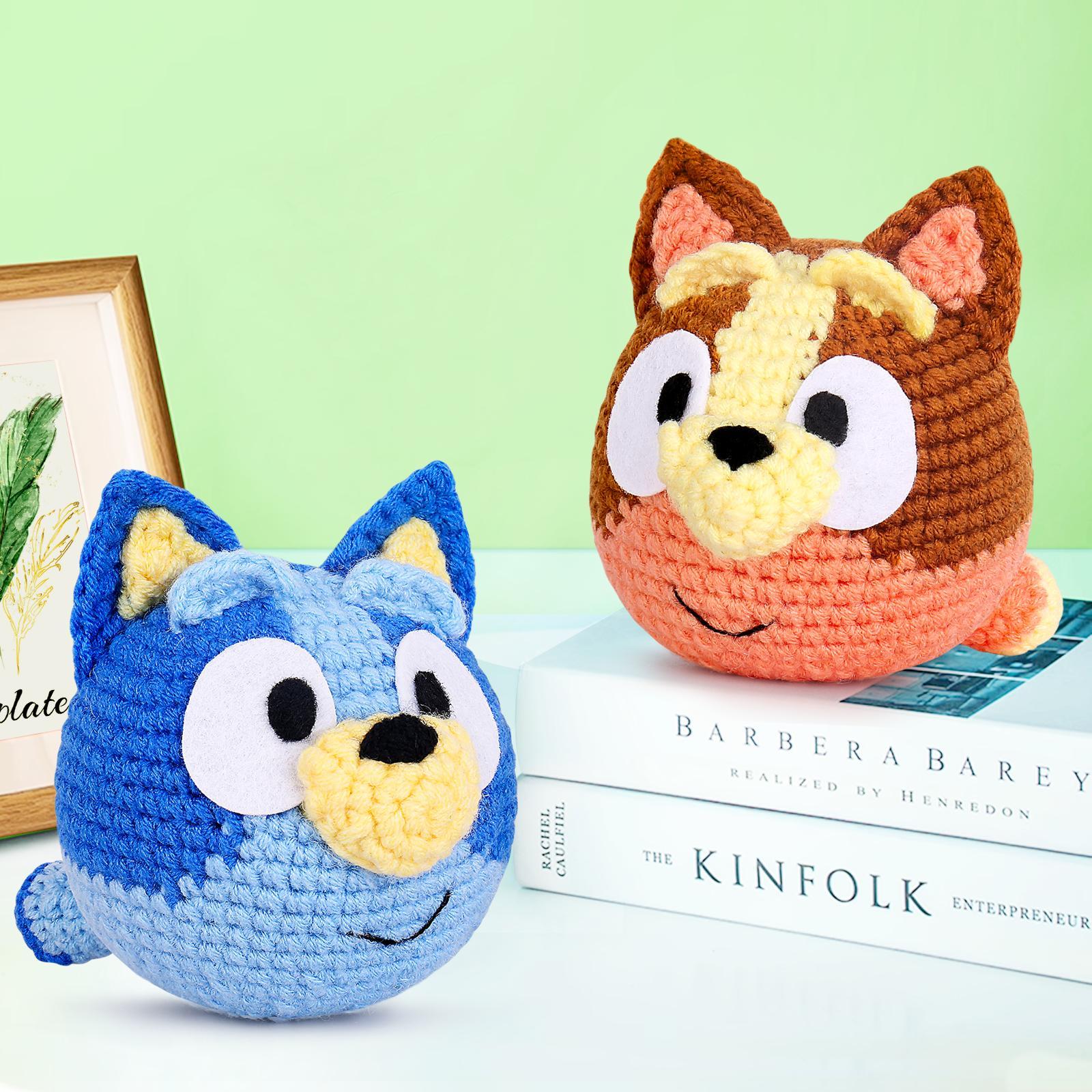 Crochetta Crochet Kit for Beginners Includes Crochet Tools with Step-by-Step Video Tutorials Cute Puppy Clearance