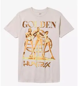 Youth & Adult KPop Demon Hunters Huntrix Golden Tour T-Shirt Huntrix Girl Band, Kpop Idol Group Shirt, Mira Tee, Rumi Joey , Demon Hunter Merch