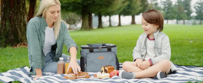 Lifewit Large Lunch Bag  Insulated Lunch Box Soft Cooler Cooling Tote for Adult Men Women Travel Essentials