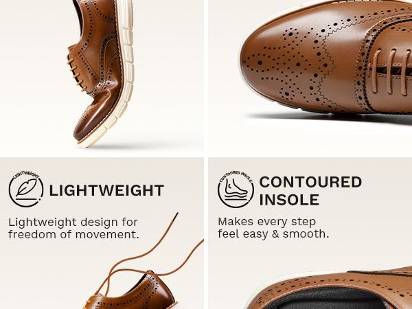 Bruno Marc [CrossFlex Neat Polish+] Men's Dress Sneakers Casual Oxford Formal Shoes with Genuine PU Leather Round Toe All Seasons Comfortable Lightweight Design