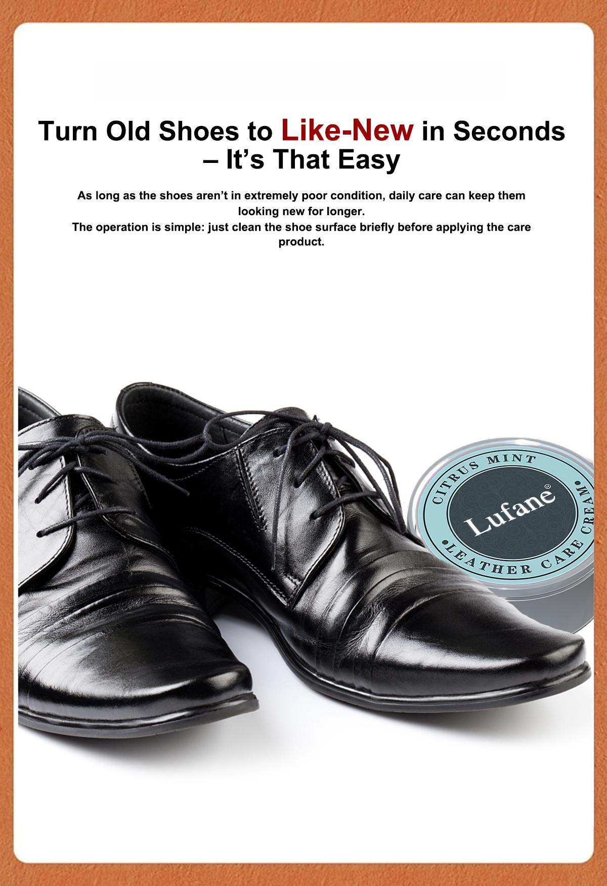 Lufane Furniture Care  Cream - All-Natural, Non-ToxicLeather Conditioner - Waterproof Formula. Repairsgenuine leather sofas, car leather seats, office leatherchairs, home leather chairs, shoes, wallets, jackets,handbags, and equestrian equipment.