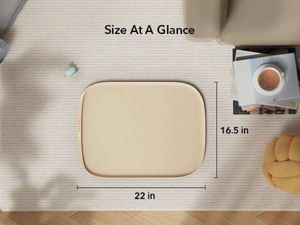 PETLIBRO Dog Food Mat, Safety Silicone Cat Food Mat for Feeder & Fountain, Waterproof, Raised Edge Spill Protection, Available in Multiple Colors PETLIBRO Dog Food Mat, Safety Silicone Cat Food Mat for Feeder & Fountain, Waterproof, Raised Edge Spill Protection, Available in Multiple Colors