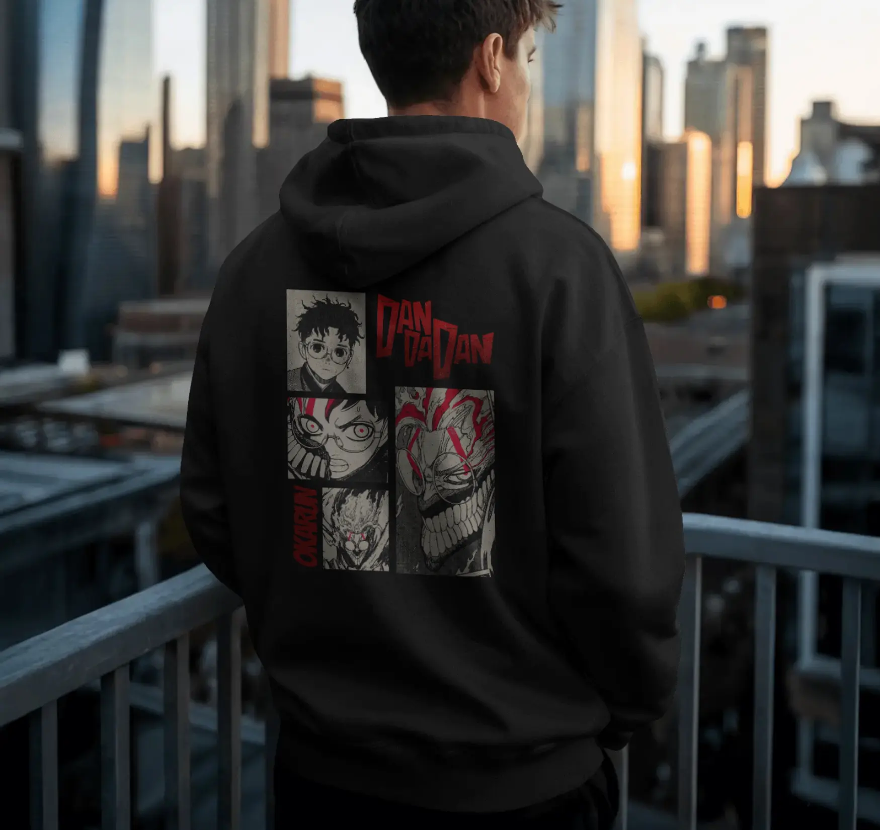 Dandadan Okarun Anime Graphic Hoodie