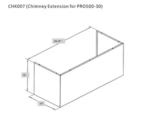 Chimney Extension - CHK007-CHK010
