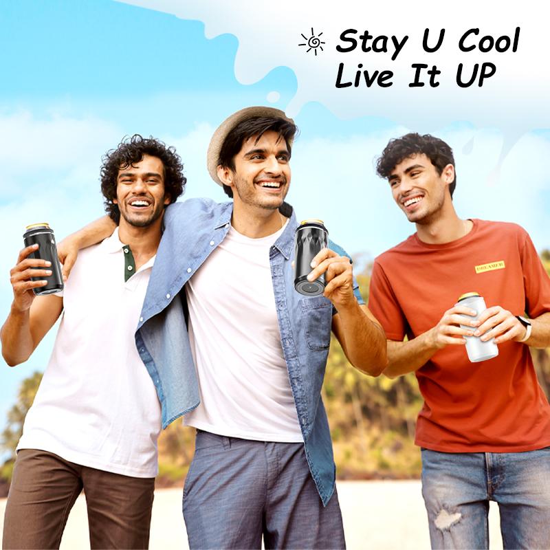 [Meoky]12oz Slim Can Cooler,Vacuum Insulated Stainless Steel,Portable for Different Can Heights，Universal 12-16oz Cans, Keep 12 Hours Cold，Camping、Travel、Parties