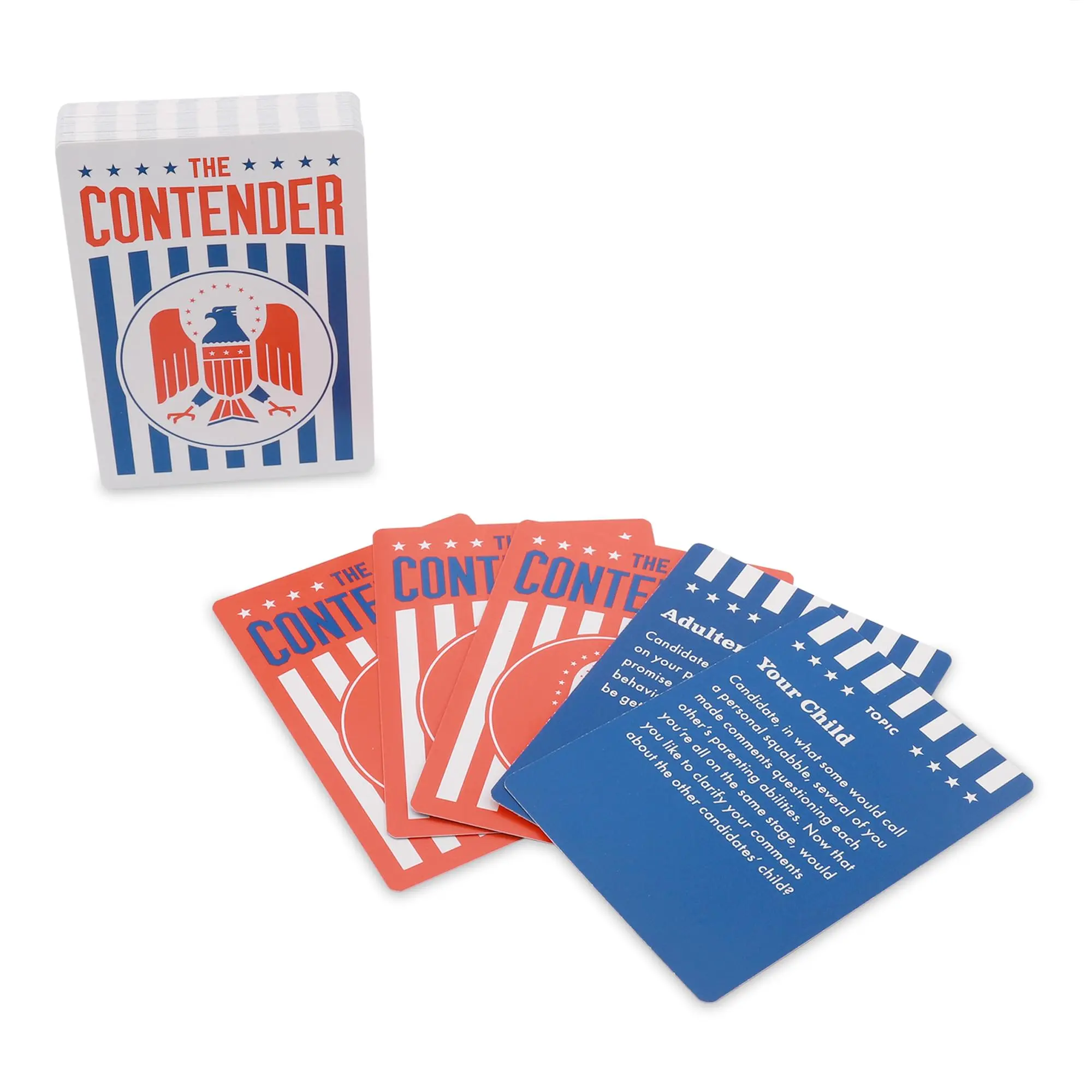 The Contender Game Politically Incorrect Expansion Pack, Abortion-Themed Argument Cards, Political Humor Board Game for Ages 12+