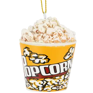 Movie Theater Popcorn Food Christmas Ornament Decoration