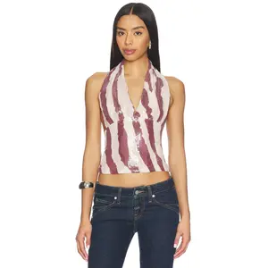 Miaou Mathilde Top in Zebra