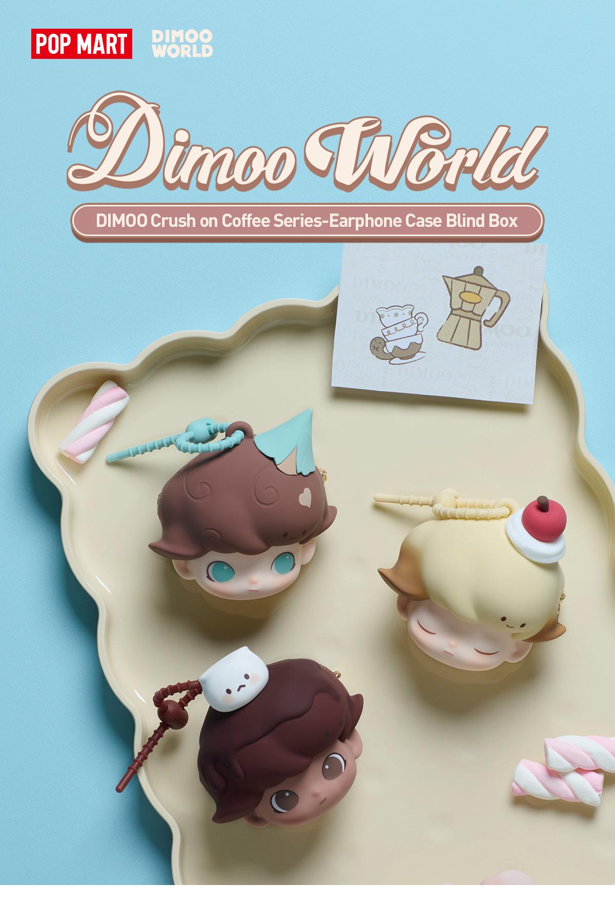 DIMOO Crush on Coffee Series-Earphone Case Blind Box