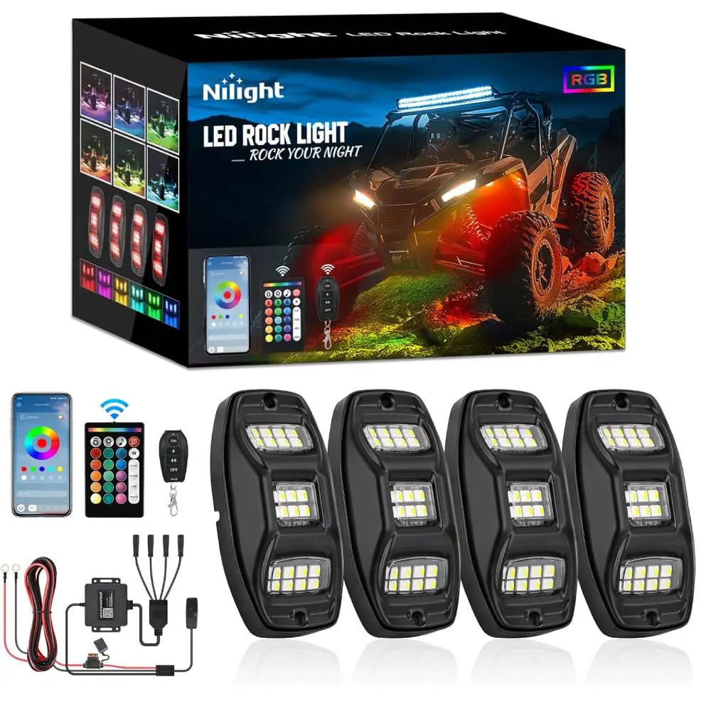 4 Pods RGBW 22LED