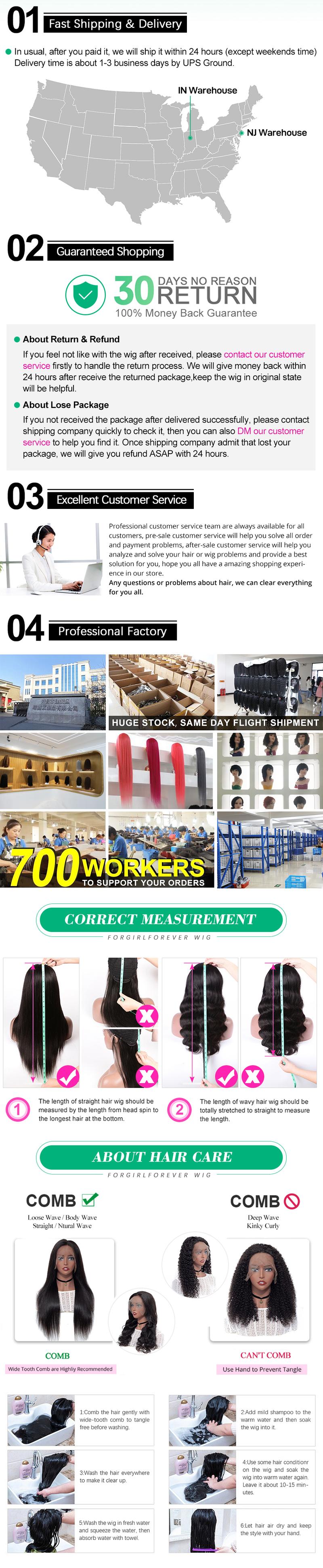 FORGIRLFOREVER 30 inch Straight Hair Wig Pre Plucked 13x6 Lace Front Human Hair Wigs For Women 180% Density Silk Straight Lace Frontal Wigs