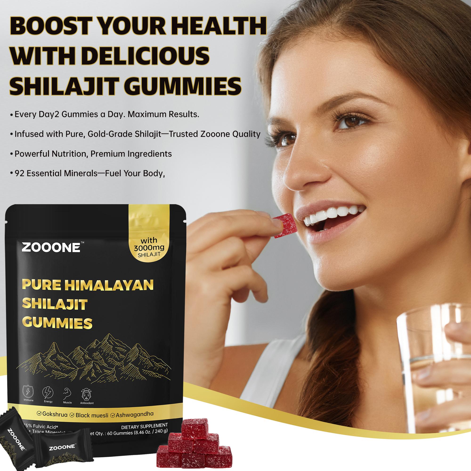 Zooone-Xizhi Lai SHILAJITGUMMIES PURE HIMALAYAN