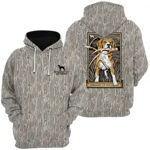 Bone Collector - Beagle Shed Hunting Camo Hoodie, Sweatshirt, Vintage Graphic Camo Hoodie, Sweatshirt, Top Menswear Streetwear Casual