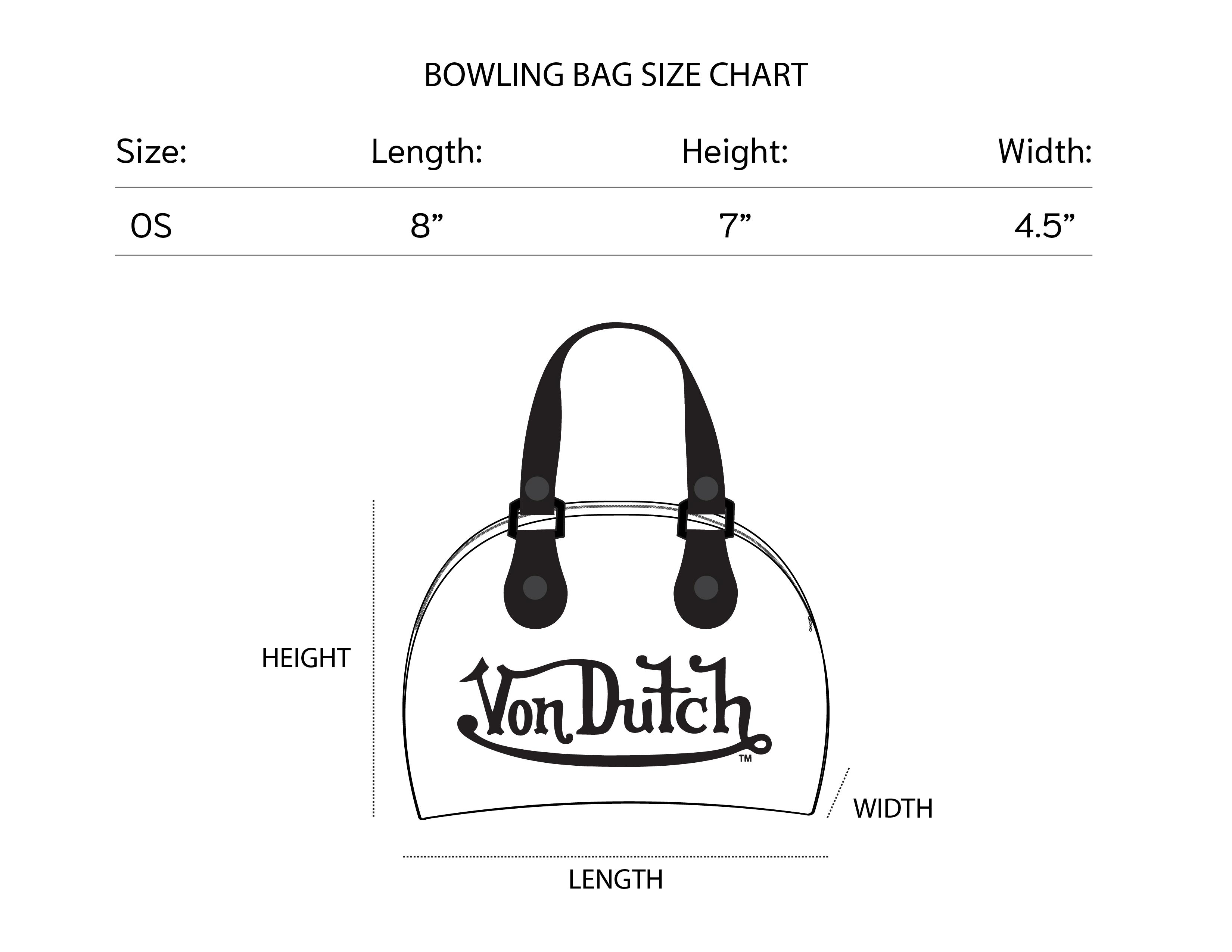 Von Dutch Chopper Cross Bowling Bags (All Colors)