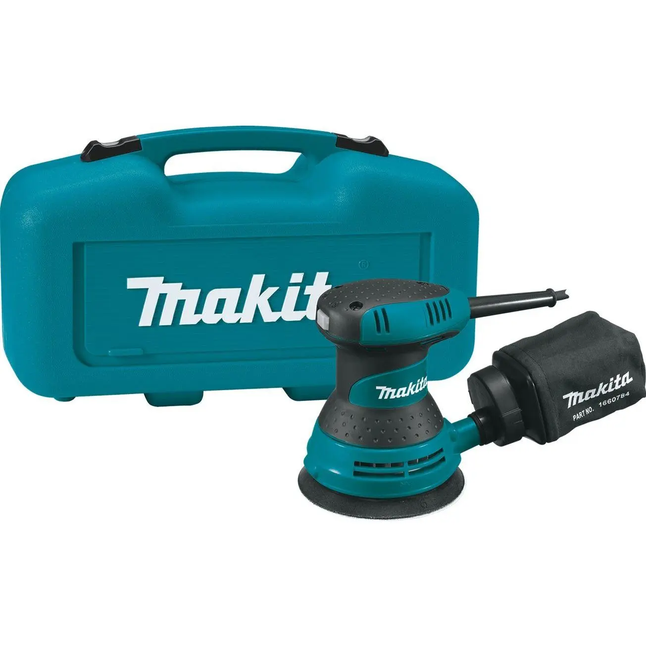 Makita (BO5030K-R) 5" Random Orbit Sander, with Tool Case (Factory Reconditioned)