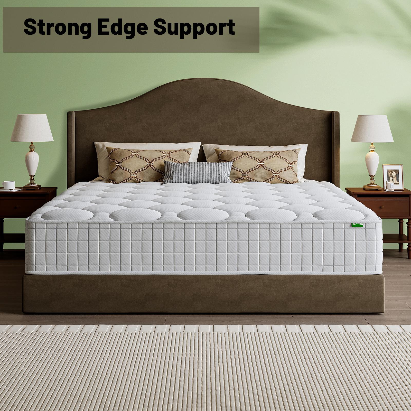 8/10/12/14-inch mattress made from memory foam material, designed to address your sleep concerns. Medium firmness with an ergonomic design for stress relief and comfort—the perfect sleep companion.