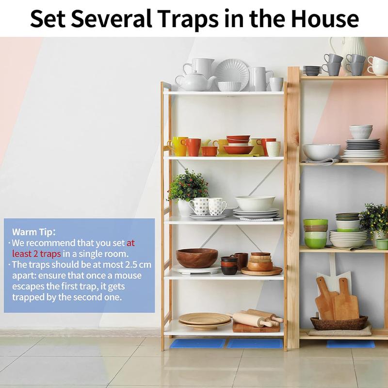 32/16/8 PCS Effective Sticky Mouse Traps GlueBoard - Extra Strong Adhesive Enhanced Stickiness, For Safe Home Pest Control, ForHouse Indoor Outdoor, Easy To Set 32/16/8 PCS Effective Sticky Mouse Traps GlueBoard - Extra Strong Adhesive Enhanced Stickiness, For Safe Home Pest Control, ForHouse Indoor Outdoor, Easy To Set