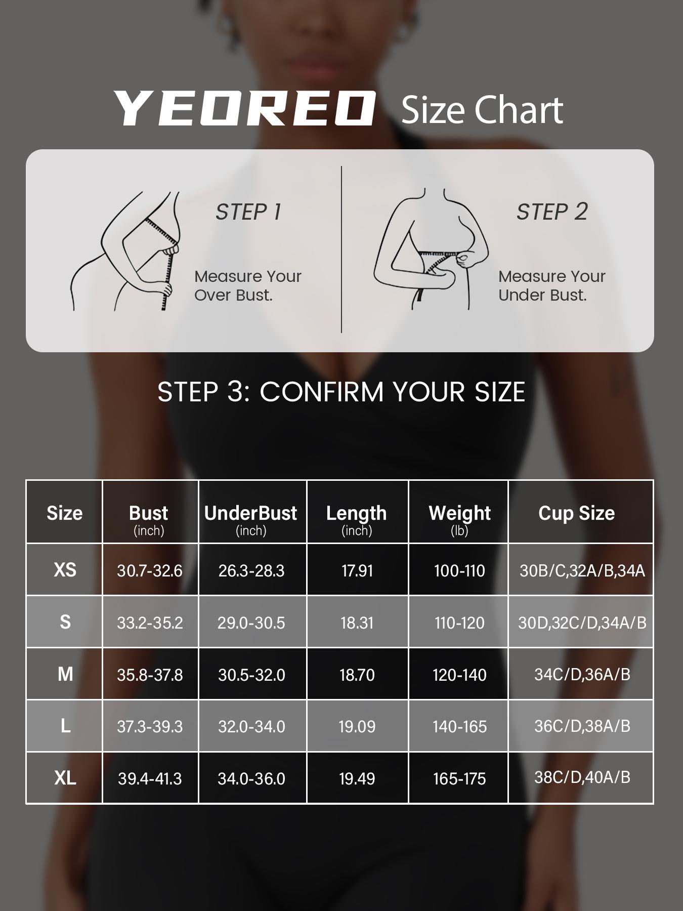 YEOREO Womens Halter Tank Tops Workout Impact Longline Strappy Top Padded Deep V Neck Wrap Gym Backless Bra Camisole