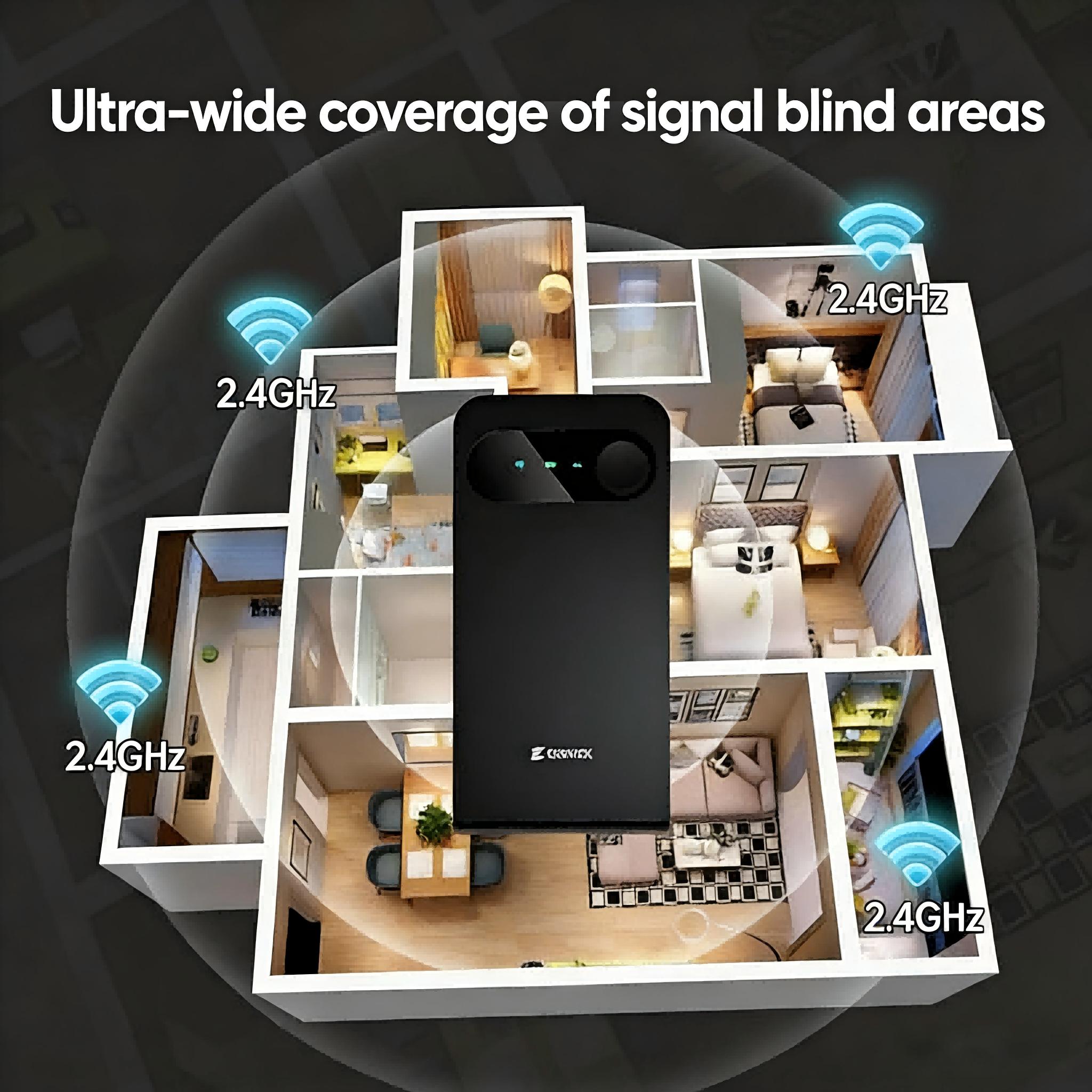 ECOVOX 4G LTE WiFi Mobile Hotspot 2026, No SIM Card Required No Contract, 9 Connected Devices, Multiple Networks, Portable Internet for Campers, Motorhomes and Travels, Free 1GB Local Data