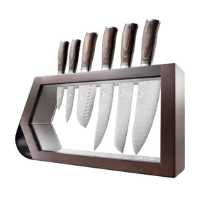 Cuisine::pro® LE CONNOISSEUR™ 7-Piece Haute Knife Block Cuisine::pro® LE CONNOISSEUR™ 7-Piece Haute Knife Block