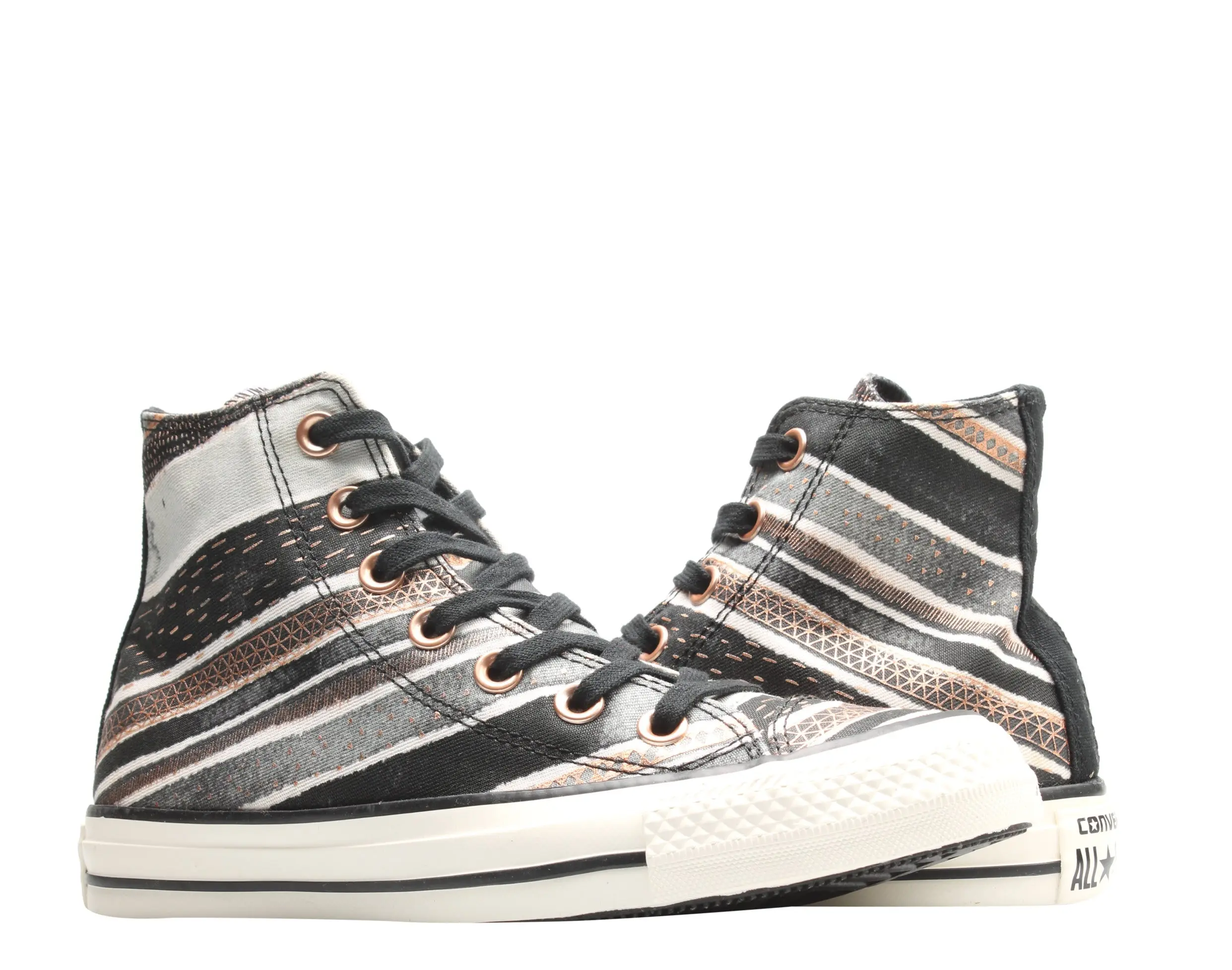 Converse Chuck Taylor All Star Hi Stripe Dolphin Sneaker in Black | Women's