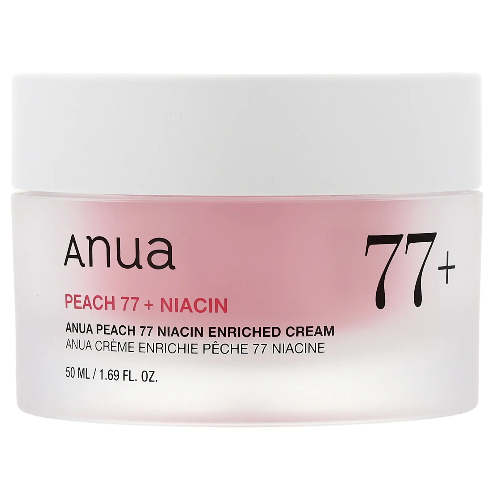 Anua Peach 77 Niacin Enriched Cream, 1.69 fl oz (50 ml)