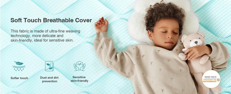 Novilla Cooling Mattress Topper ,Mattress Pad with Deep Pocket for 8-21" Mattress,Soft Mattress Cover for Back Pain Relief,Queen/King Size