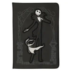 Loungefly Disney The Nightmare Before Christmas Jack Skellington Pumpkin King Refillable Stationery Journal