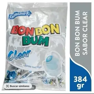 2 Bolsa de BonBon Bum Clear  24 Unidades cada una Candy Sweet Fruit