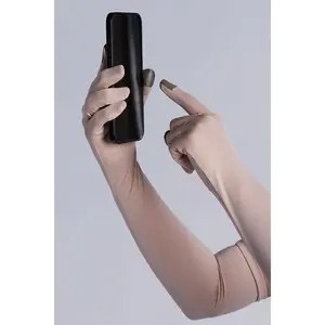 Unisex Culebra Long Full Finger Gloves | Beige