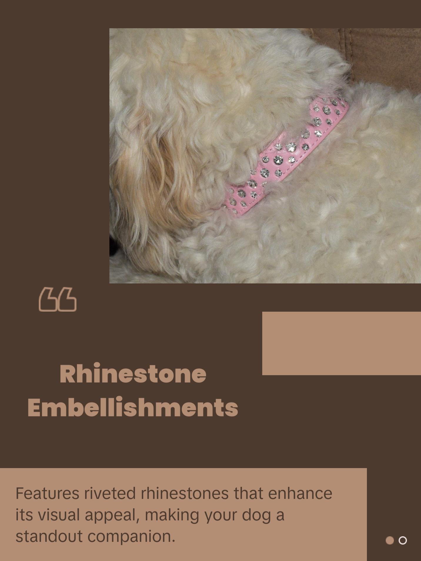 Baby Pink Dog Collar