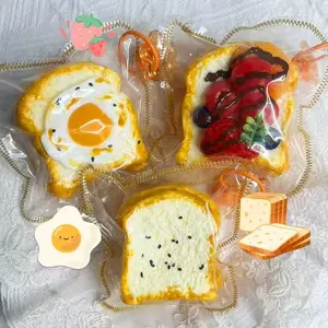 Handmade soft dolls / Yellow Bread series. Sticky extruded toys.  Stress-relieving toys, soft layered balls of the Yellow Bread series, plasticine.