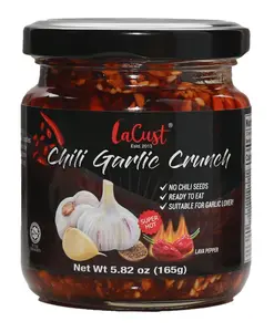 LaCust Chili Garlic Crunch 5.82 oz