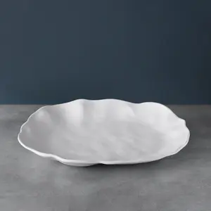 VIDA Nube Large Oval Platter (White)