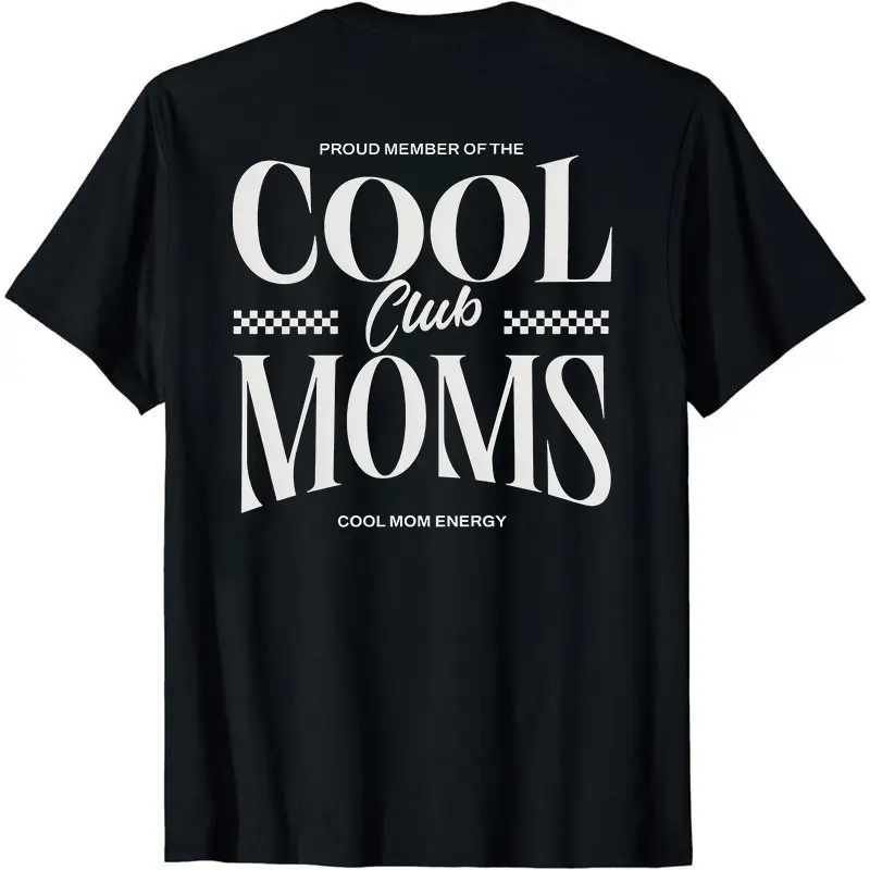 Cool Moms Shirt Mom Shirt, Proud Member Moms Club, Retro Mom Tee, Cool Mom Energy Fun Shirt for Mama