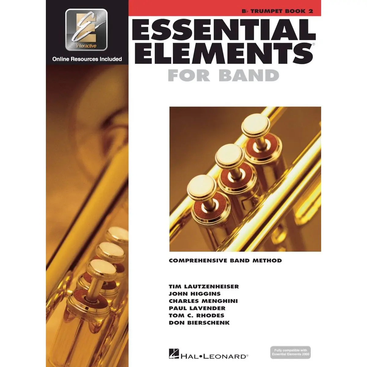Essential Elements for Band - Bb Trumpet Book 2 with EEi Online Resources| Trumpet Method Songbook and Sheet Music for School Band Students and Teachers | Comprehensive Band Method Paperback – April 30, 2000