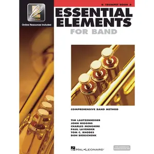 Essential Elements for Band - Bb Trumpet Book 2 with EEi Online Resources| Trumpet Method Songbook and Sheet Music for School Band Students and Teachers | Comprehensive Band Method Paperback – April 30, 2000