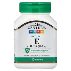 21st Century Natural Vitamin E, 268 mg (400 IU), 110 Softgels
