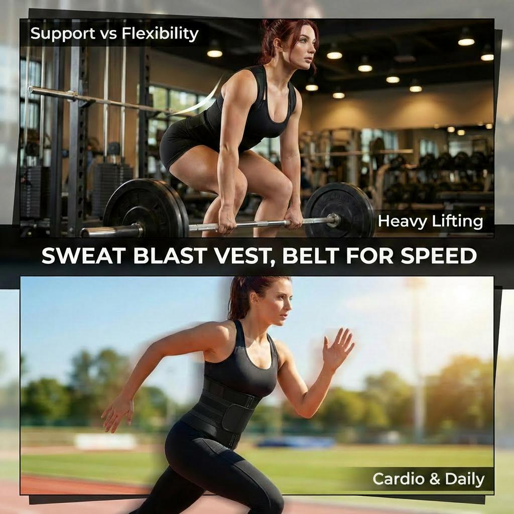 Women’s Neoprene Fitness Vest – Adjustable Sports Tank for Training and Daily Wear Breathable Workout Tops Athletic Compression Shirts