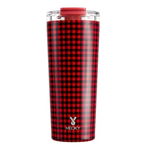【MEOKY Ships Within 24 Hours】24-ounce Car Stainless Steel Water Bottle,  Food-grade Stainless Steel Material, 24 Hour Refrigeration and 8 Hour Heat Insulation, Double-mouth Design, Non-slip Base, Suitable for Outdoor Use, Holiday Gifts